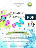 Reading Interventions: Bayan Bayanan Elementary School