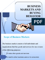 Chapter 05 Business Market and Buying Behaviour