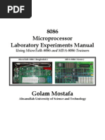 8086 Lab Manual