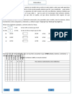 Matemáticas en sexto grado