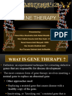 Gene Therapy: Presented by