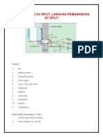 Cara Pemasangan Ac Split