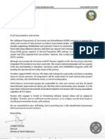 CDCR Memo