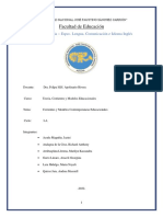 Monografia de Corrientes Educacionales