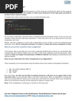Big O Cheat Sheet – Time Complexity Chart | PDF | Time Complexity ...