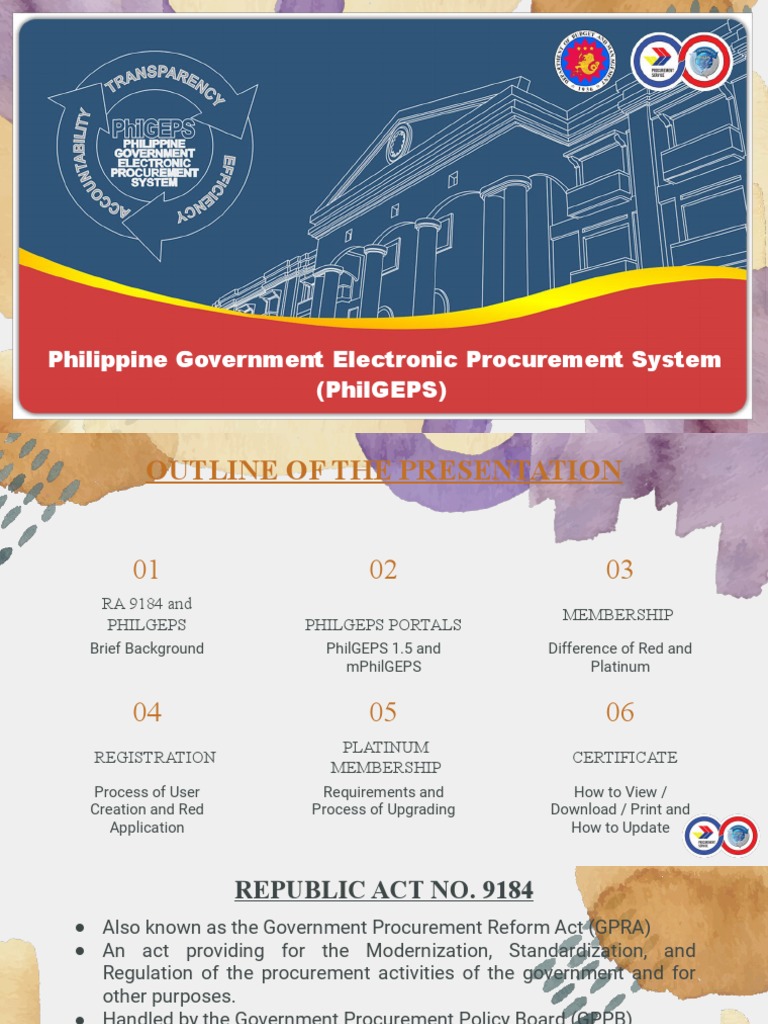 PhilGEPS Orientation For Merchants - Updated | PDF | Procurement | U.S ...