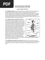 Rigging Techniques for Blocks and Tackles | PDF | Machines | Mechanics