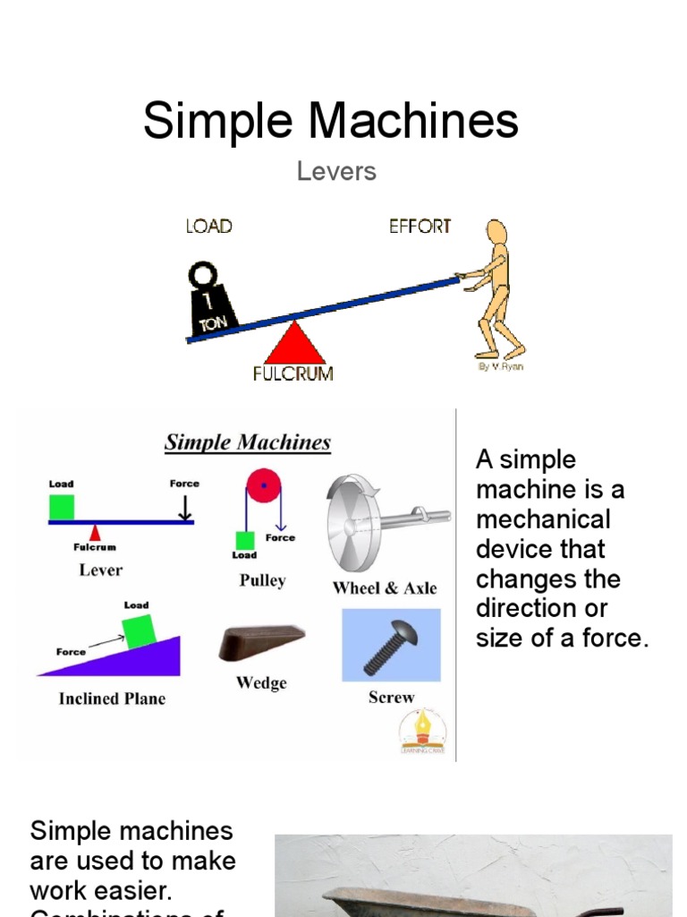 Lever Mechanics and Examples | PDF | Lever | Machines