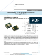 Designing The VEML6070 UV Light Sensor Into Applications: Optical Sensors