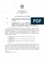 OCA-Circular-No.-113-2019 Guideliens on Right of Way Act