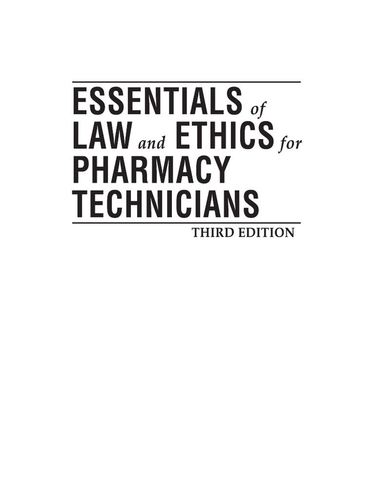 Free Ce For Pharmacy Technicians Law