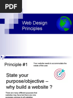 Web Design Principles