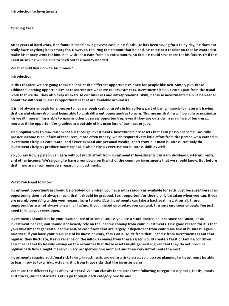 Business Finance Second Quarter | PDF | Investing | Bonds (Finance)