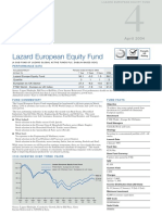 Lazard European Equity Fund: April 2004