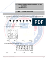 IFMO Class 1 Worksheet 3