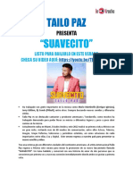 Tailo Paz Presenta Suavecito