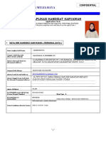 Form Aplikasi Karyawan PT. SMR