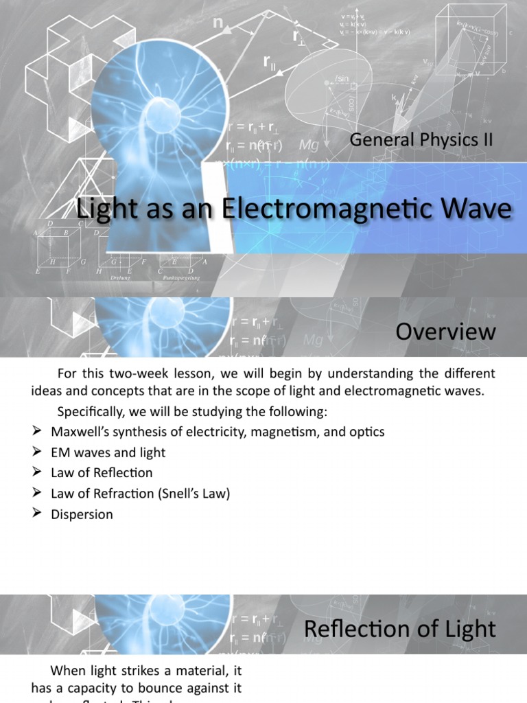 Law of Reflection and Refraction | PDF | Refraction | Reflection (Physics)