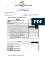 Barangay Environmental Compliance Audit Form