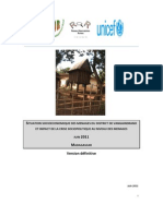 Situation Socioéconomique Des Ménages Dans Le District de Vangaindrano Et Impact de La Crise Sociopolitique Au Niveau Des Ménages (PADR, ROR, UNDP, UNICEF/2011)
