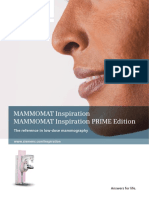 MAMMOMAT Inspiration MAMMOMAT Inspiration PRIME Edition: The Reference in Low-Dose Mammography
