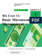 Module 1 Ba Core 11 Lessons