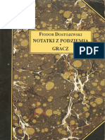 Fiodor Dostojewski - Notatki Z Podziemia - Gracz (Scan)