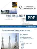 L&T Construction Material Management Presentation