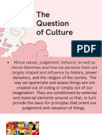 The Question of Culture
