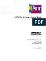 KEDIT User's Guide