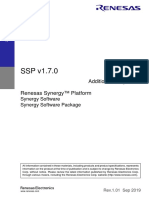 SSPv1.7.0 Additional Usage Note (R11ut0064eu0101 Synergy Sspv170 Additional Usage Note)