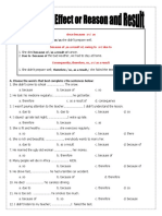 Because/as: A. Choose The Word S That Best Complete S The Sentences Below