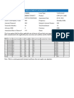 Repayment Schedule 08-24-15