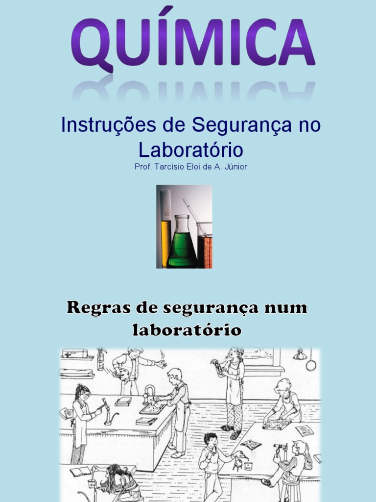 Aula Seguranca Lab Ufersa | PDF | Solvente | Reações químicas