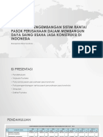 Pola-Pola Pengembangan Sistim Rantai Pasok Perusahaan Dalam Membangun Daya Saing Usaha Jasa Konstruksi Di Indonesia