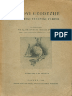Osnovi Geodezije 1948 - Dragutin Mihajlovic