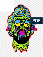 PNG Clipart T Shirt Printing Hip Hop Music Rapper Zombie Printing Logo Sticker