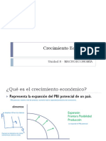 Macroeconomía - Crecimiento