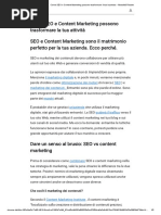 Come SEO e Content Marketing possono trasformare il tuo business - Modalità Reader