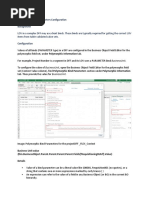 Configure Polymorphic Information