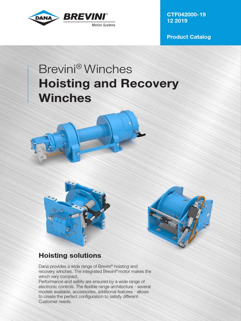 Catalogue-122017 Winches | PDF