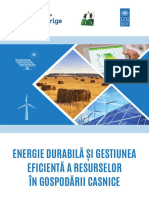 Energie Durabilă Și Gestiunea Eficientă A Resurselor În Gospodării Casnice