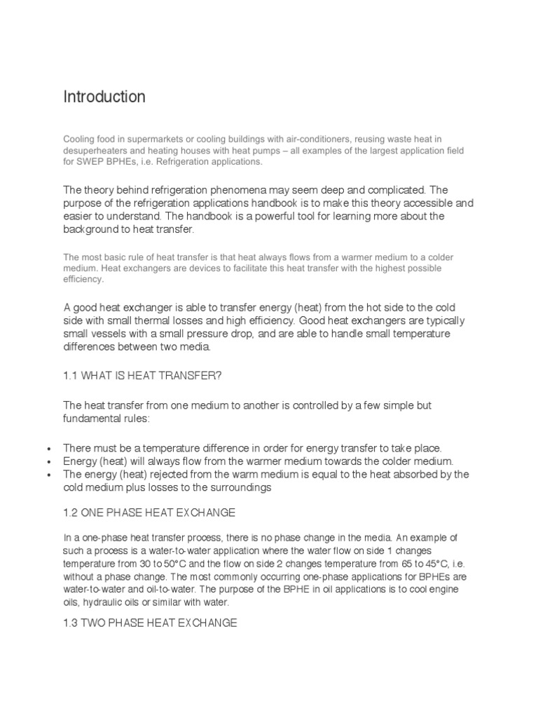 Refrigeration Handbook PDF Heat Transfer Heat Exchanger