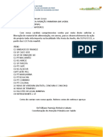Ofícios da Secretaria de Saúde de Cachoeira do Piriá solicitando insumos e medicamentos