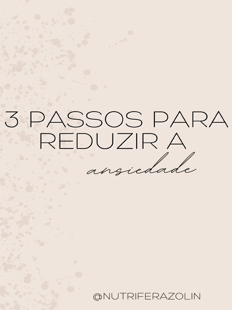 Como Lidar com a Ansiedade Eficazmente | PDF | Ansiedade | Pensamento