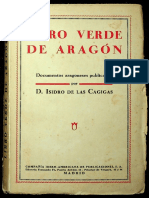 Libro Verde de Aragon Documentos Aragoneses Publicados