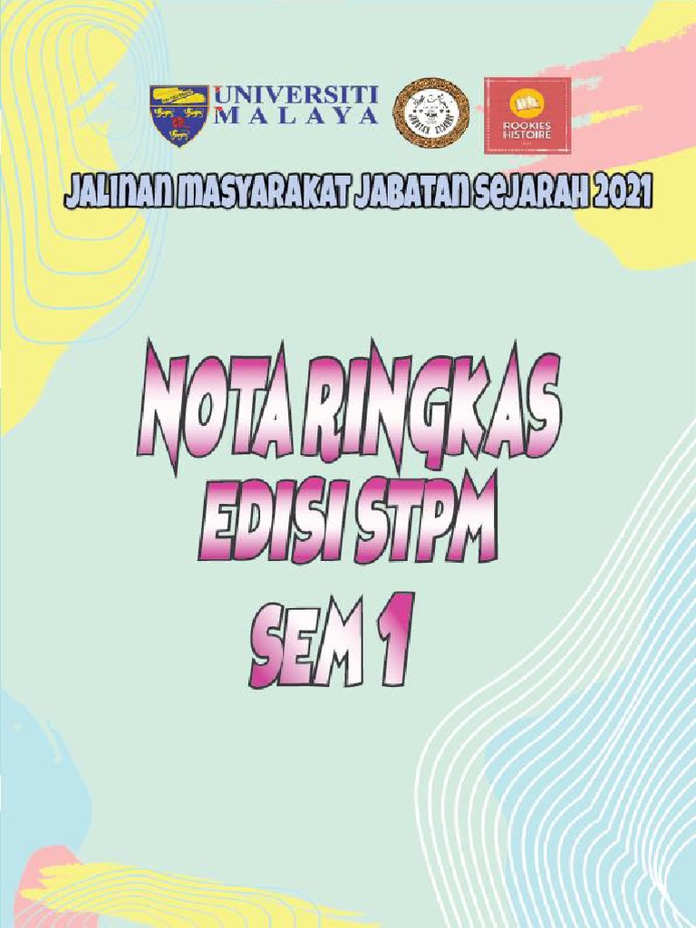 Sejarah Sem 1 Pdf