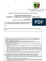 Evaluacion Final Pastoral Urbana Mayo - Agosto 2022 (Autoguardado)