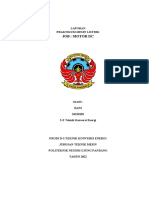 ANALISIS HASIL PERCOBAAN MOTOR DC Robby