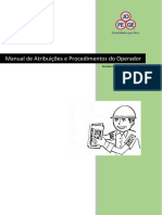 Manual de Atribuiþ Es e Procedimentos Do Operador